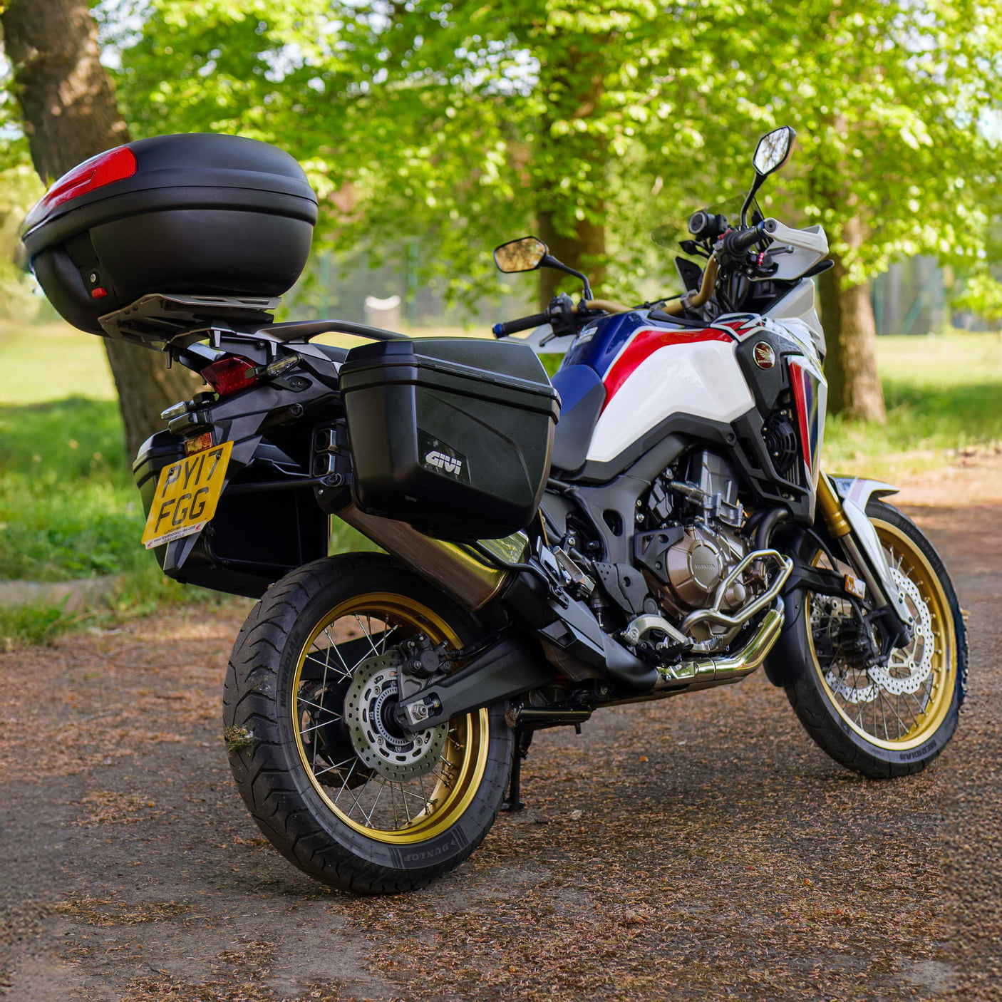 Fully Loaded Honda Africa Twin + £1000