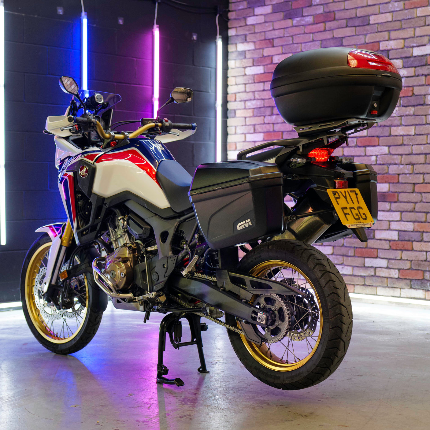 Fully Loaded Honda Africa Twin + £1000