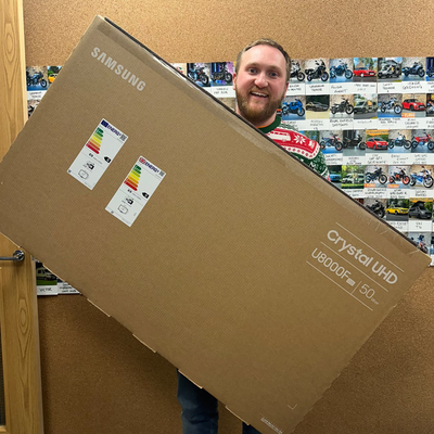 FREE TO ENTER - Samsung 50" TV