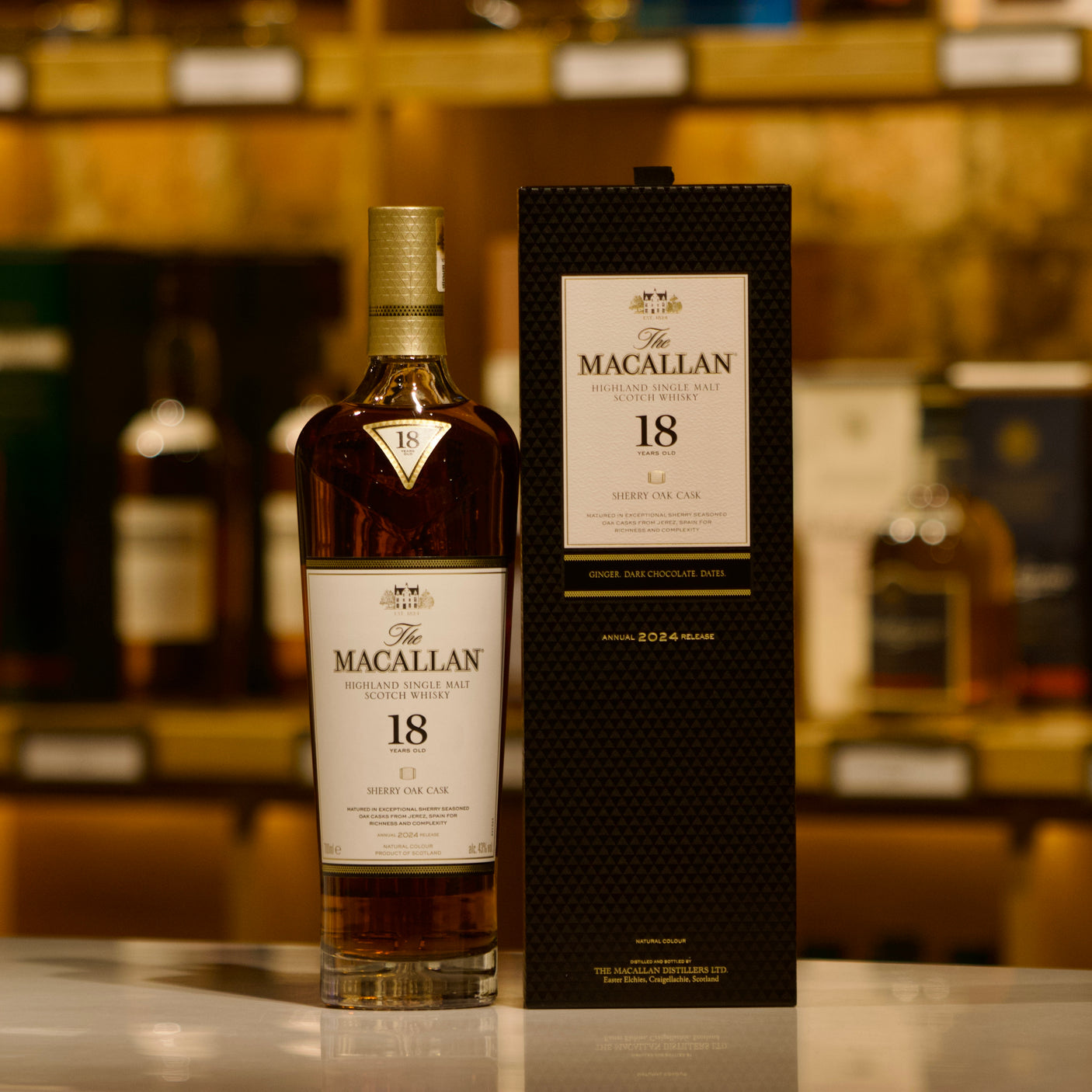 The Macallan Sherry Oak 18 Years Old