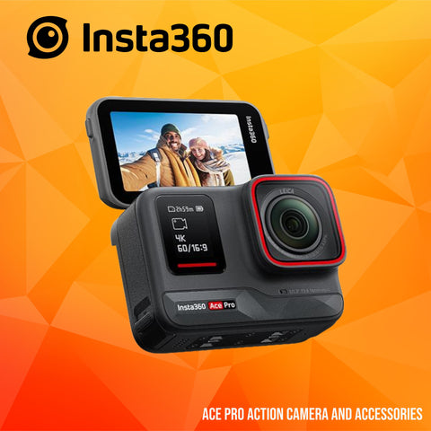 Insta360 Ace Pro Action Camera + Accessories - 11th Feb 24