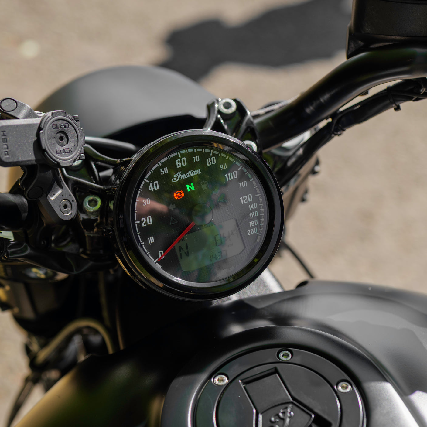 Indian Scout Bobber with Vance & Hines + £1000
