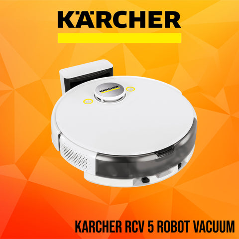 Karcher RCV5 Robot Vacuum with Mop Function - 11th June 24