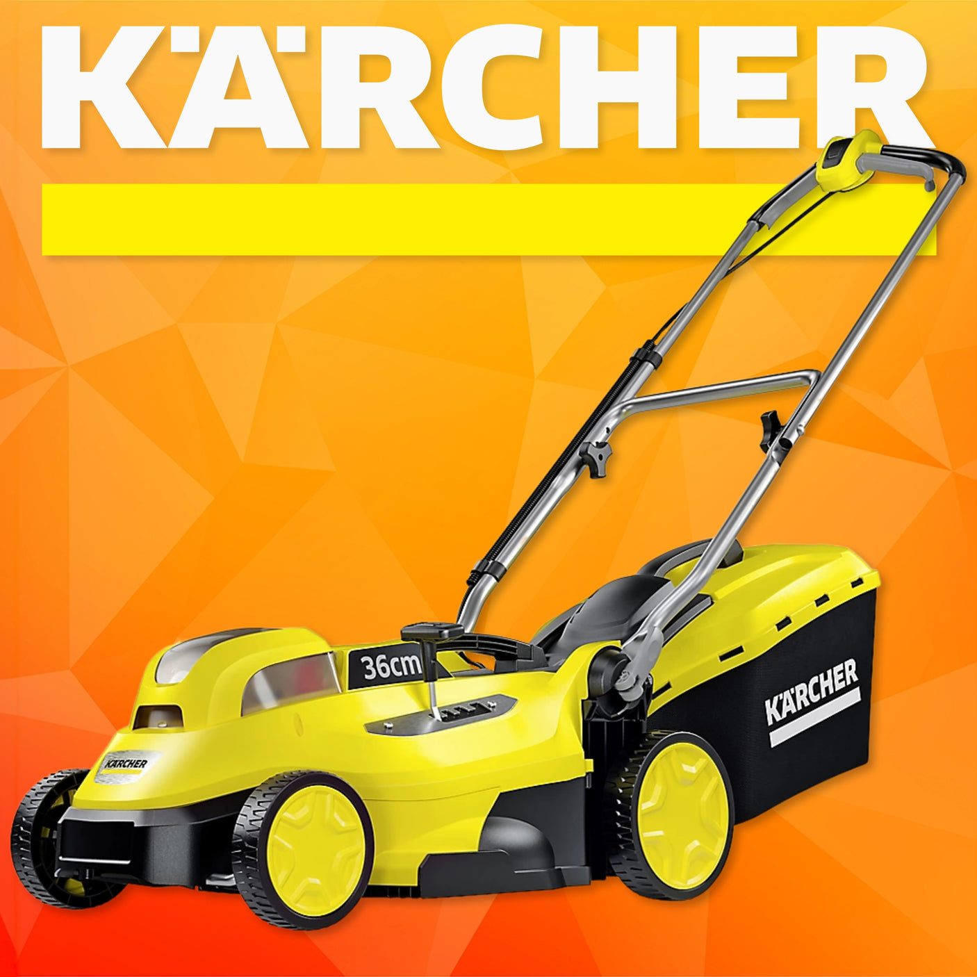 Kärcher 18-36 Cordless 18V Push Lawnmower