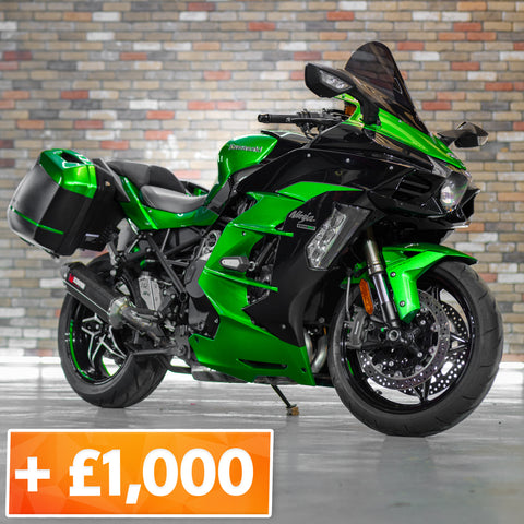 Supercharged 2021 Kawasaki H2 SX + £1,000