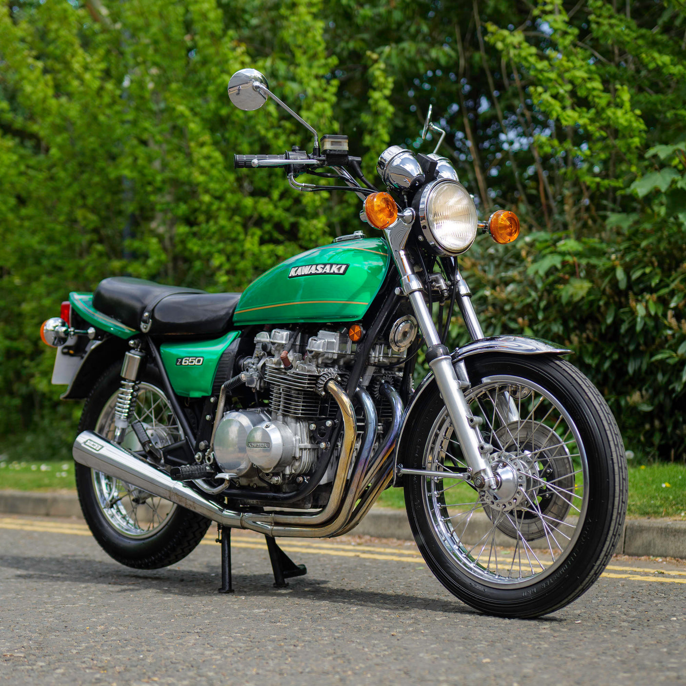 Immaculate 1978 Kawasaki Z650