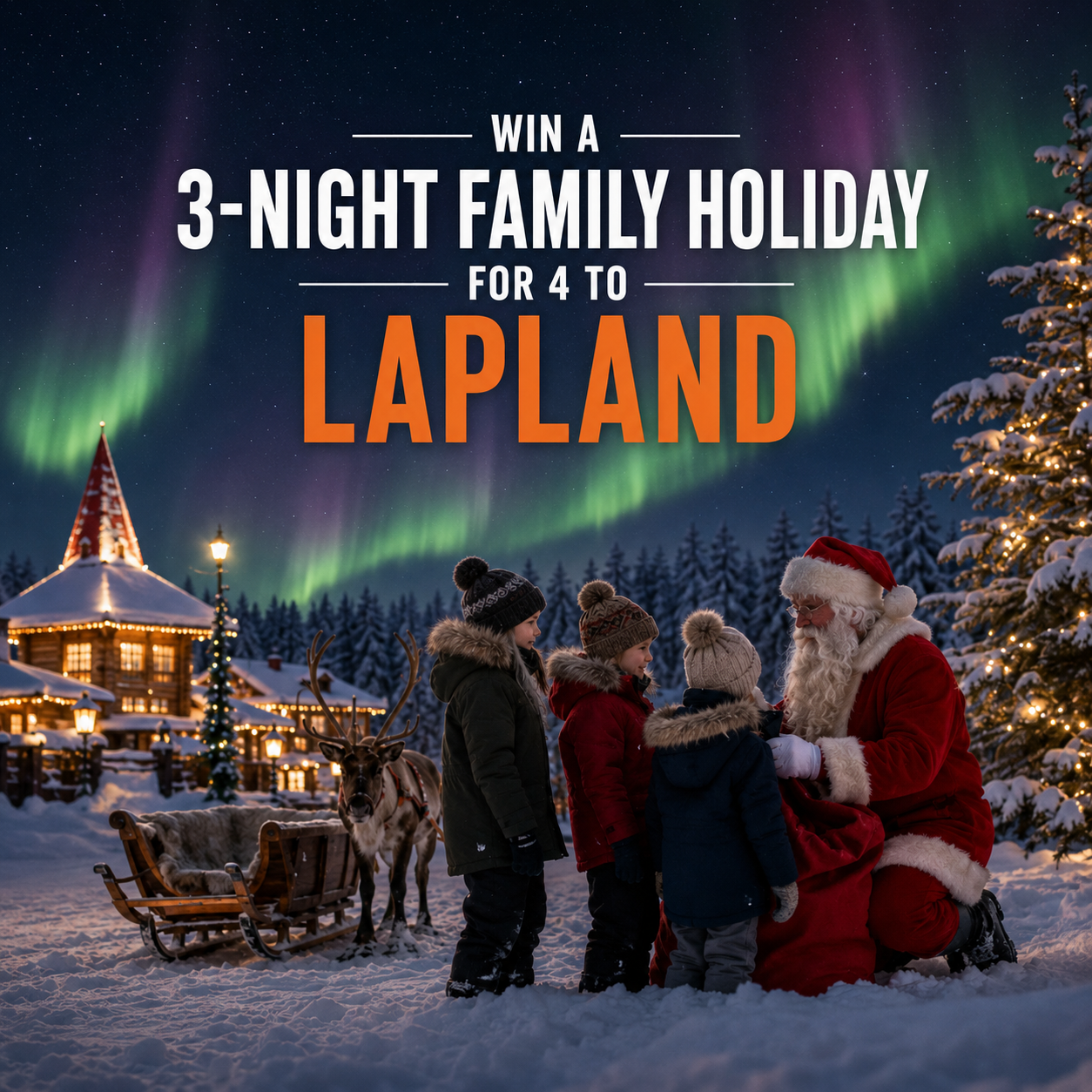 Lapland 3-Night Family Holiday