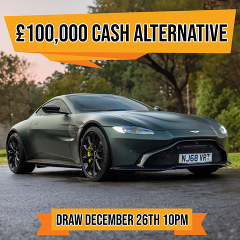 Aston Martin V8 Vantage + £20k or £100,000 cash alt