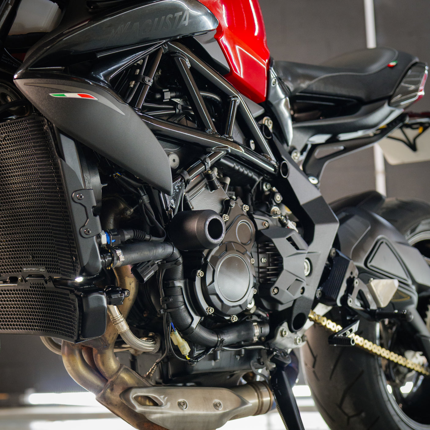 2021 MV AGUSTA BRUTALE 800 DRAGSTER ROSSO