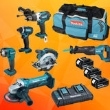 6 PIECE MAKITA CORDLESS TOOL KIT - 2nd Sep 25