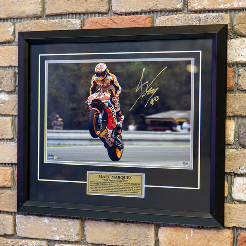 1 of 50 Signed Marc Marquez Framed Photo