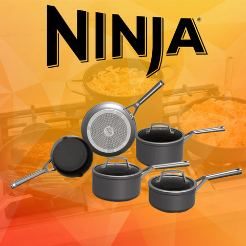 Ninja ZEROSTICK 5-Piece Pan Set - 28th Jan 24
