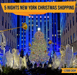 5 Night Christmas New York Shopping Holiday + £2000 Spending Cash! - 31st Aug 25