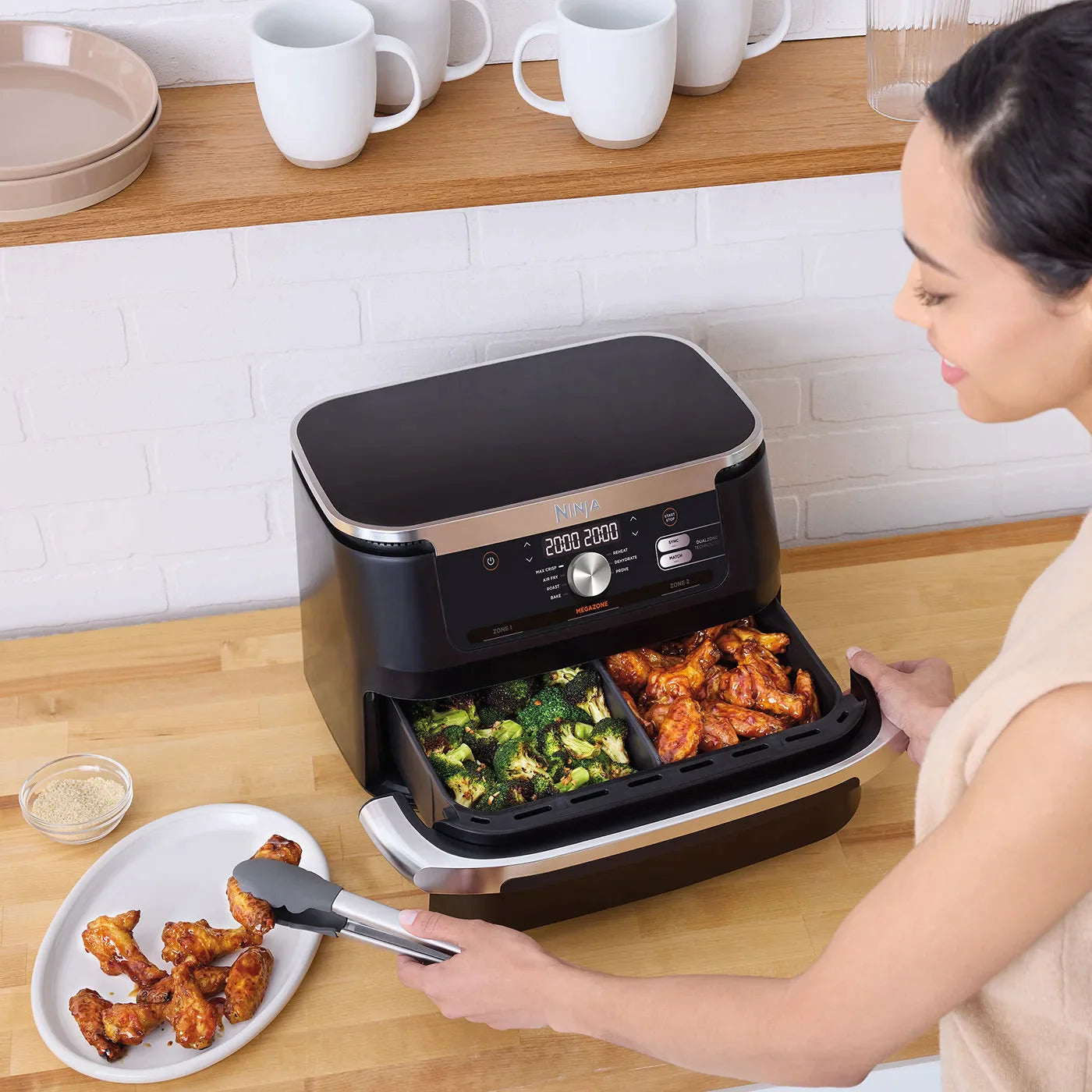 Ninja foodi dual zone air fryer recipes sale