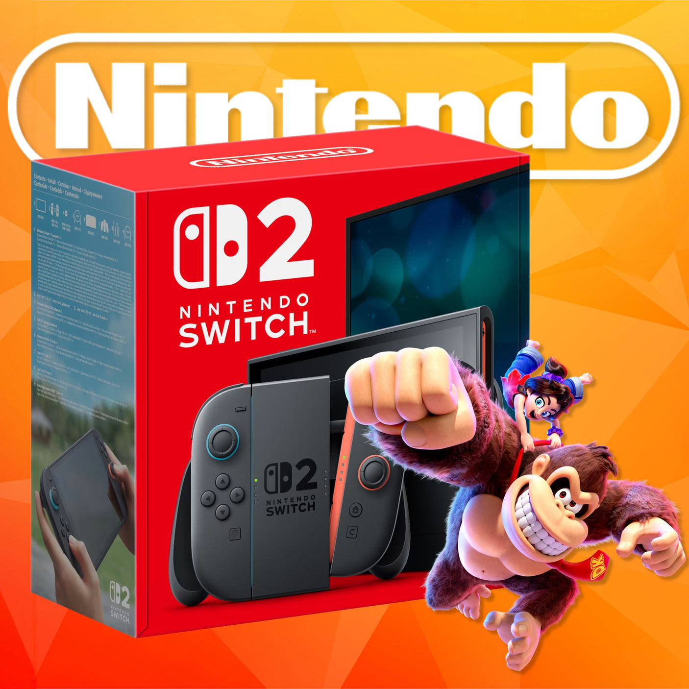 Nintendo Switch 2 + Donkey Kong Bananza - 31st Aug 25