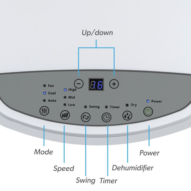 ElectriQ Portable Air Conditioner Unit - 13th June