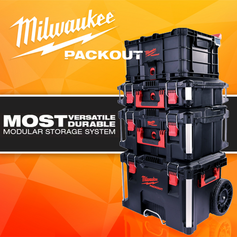 Milwaukee PACKOUT 3 Piece Toolbox & Crate