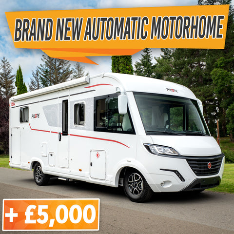 Brand new Automatic Pilote A Class Motorhome + £5000