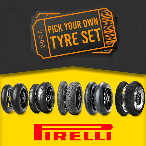 Set of Pirelli Motorcycle Tyres (Pick your Style & Compound) - 24th Sep