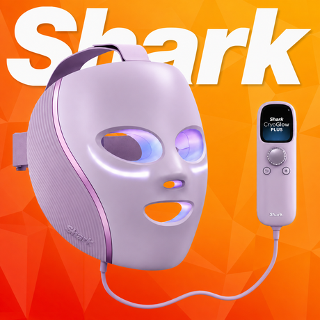 NEW Shark CryoGlow PLUS wider coverage LED Light Therapy Face Mask