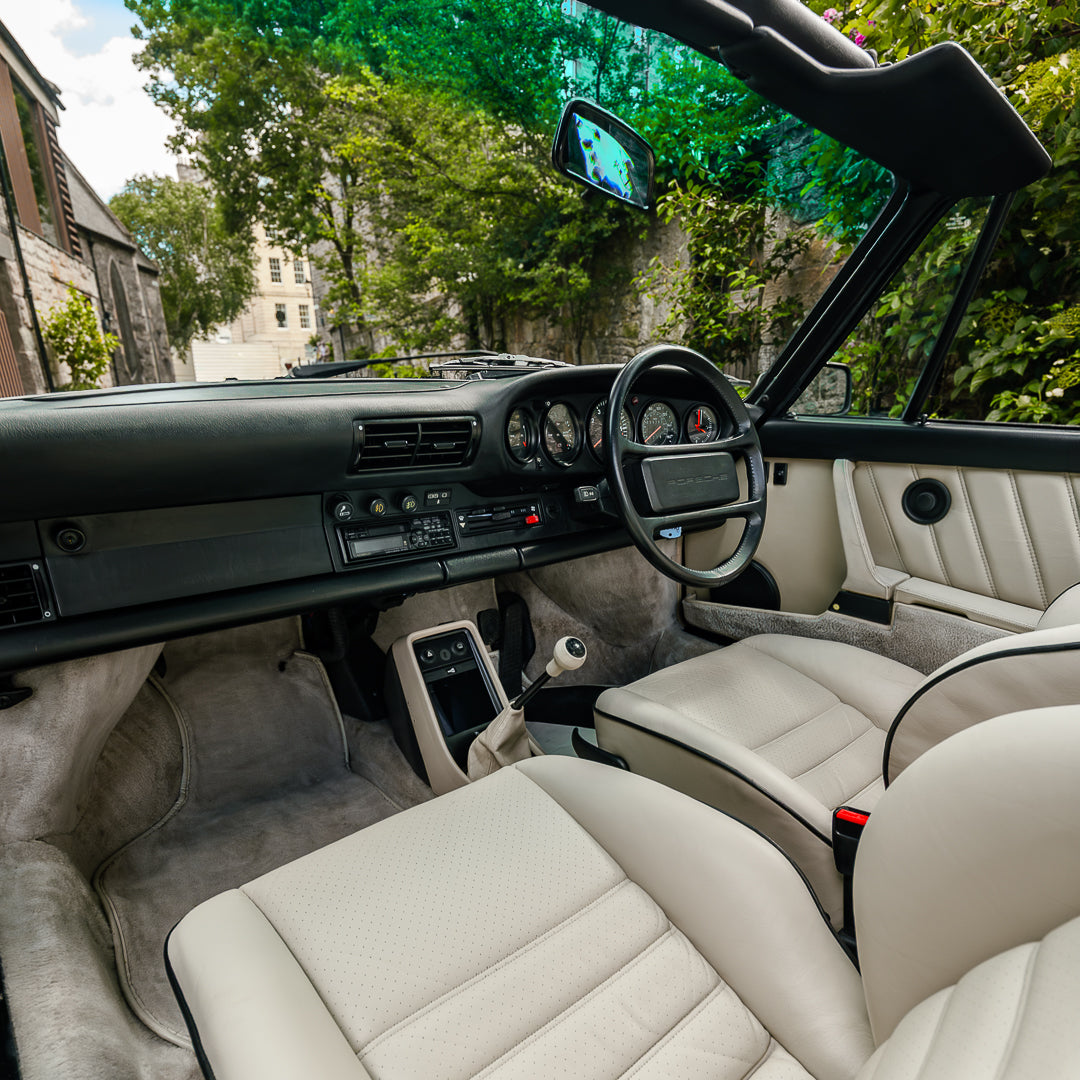 Stunning 1987 Porsche 911 SuperSport Cabriolet