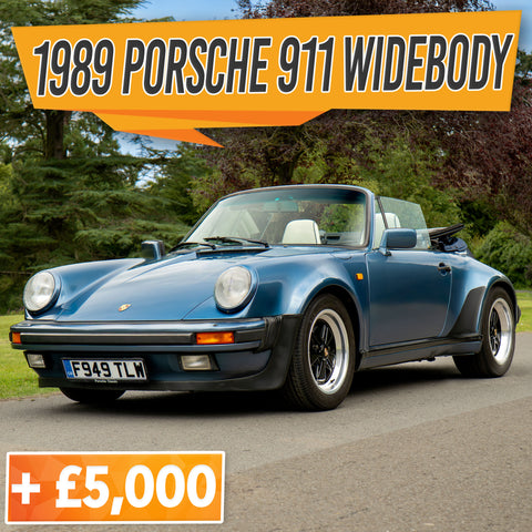1989 Porsche 911 Super Sport Cabriolet Wide Body + £5000 cash