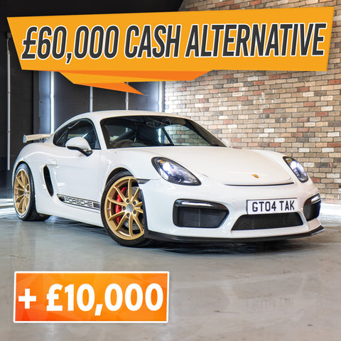 Porsche GT4 + £10k or £60,000 cash