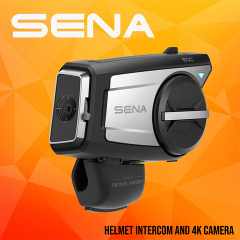 Sena 50C Helmet Intercom & 4K Camera