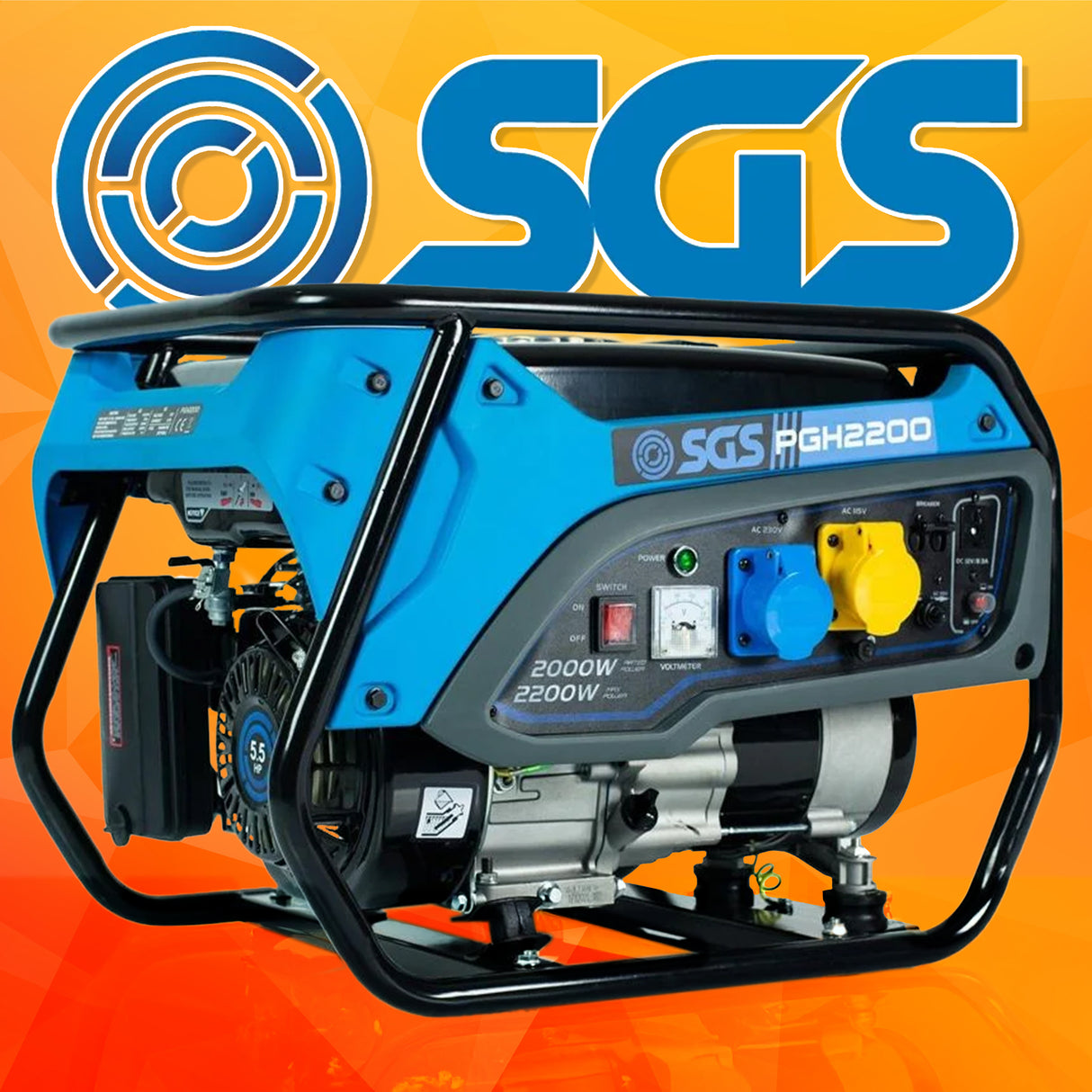 SGS Heavy Duty Portable Generator -16th Feb 25