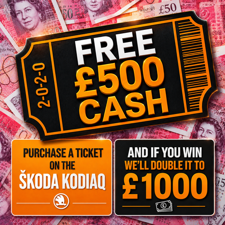 FREE TO ENTER - £500 Cash