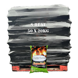Superheat Coal 1 Tonne Pallet - 50x20kg Bags