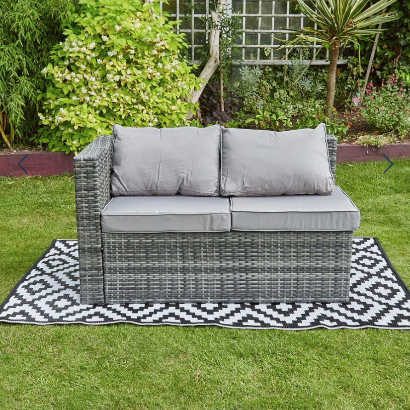 5 Seater Rattan Garden Furniture Set & Patio Heater - 13th May 25