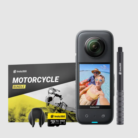 Insta360 3x Camera + Motorcycle Kit - 30th May