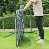 Folding Double Hanging Egg Chair - 20th Jul 25