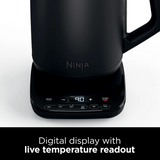 Ninja Black Perfect Temperature Kettle - Rapid Boil  - 5th Nov