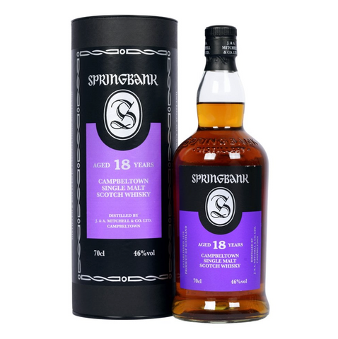 Springbank 18 Year Old Whisky - 2021 Release