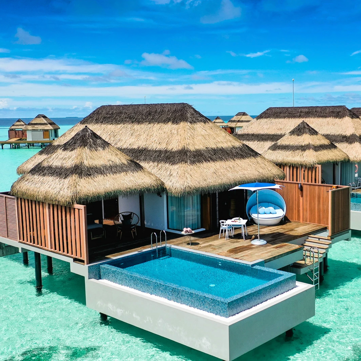 10 night luxury Maldives All inclusive Holiday with Water Villa for 2 + £1,000