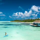 10 night luxury Maldives All inclusive Holiday with Water Villa for 2 + £1,000