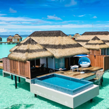 10 night luxury Maldives All inclusive Holiday with Water Villa for 2 + £1,000