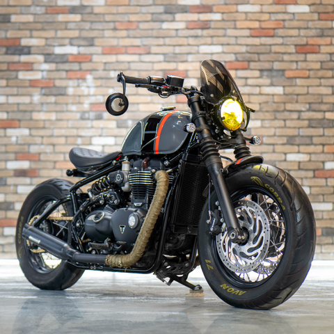 Custom 2019 Triumph Bonneville Bobber Black