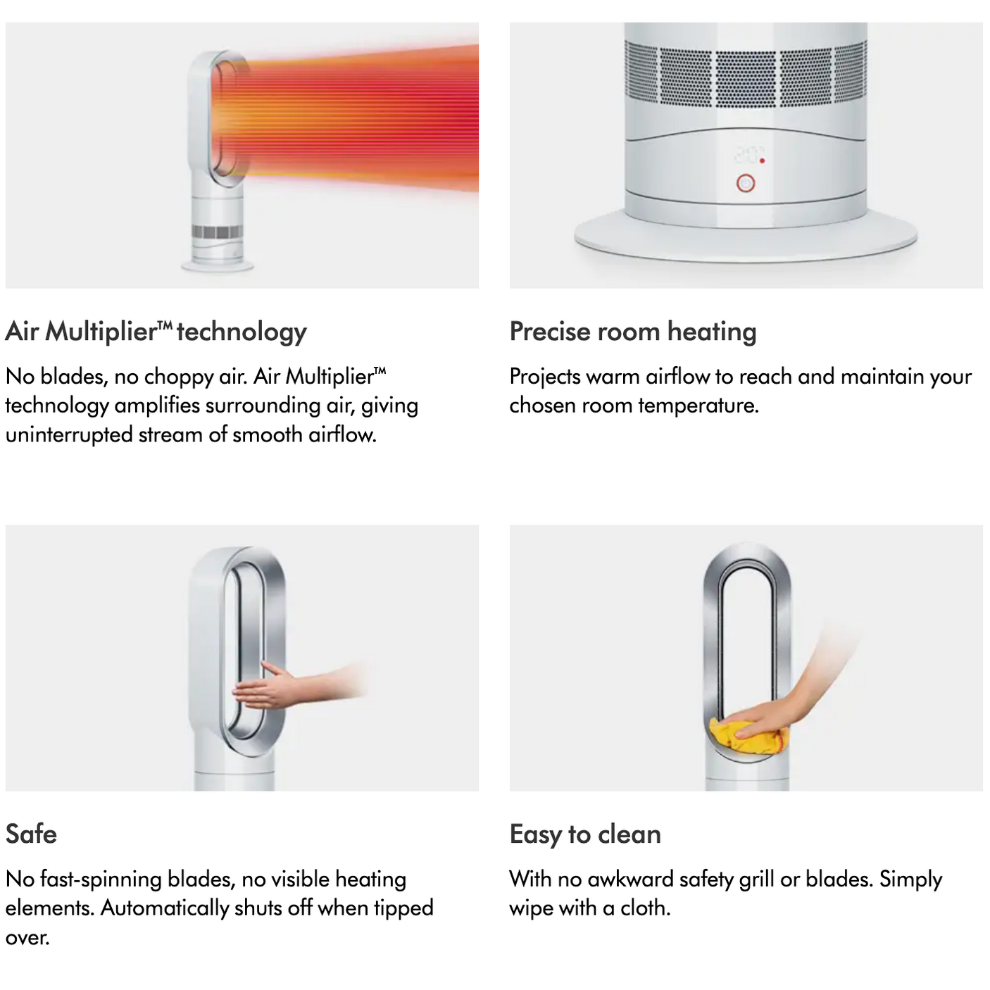 Dyson Hot Cool Jet Focus Fan Heater - 29th Jun 25