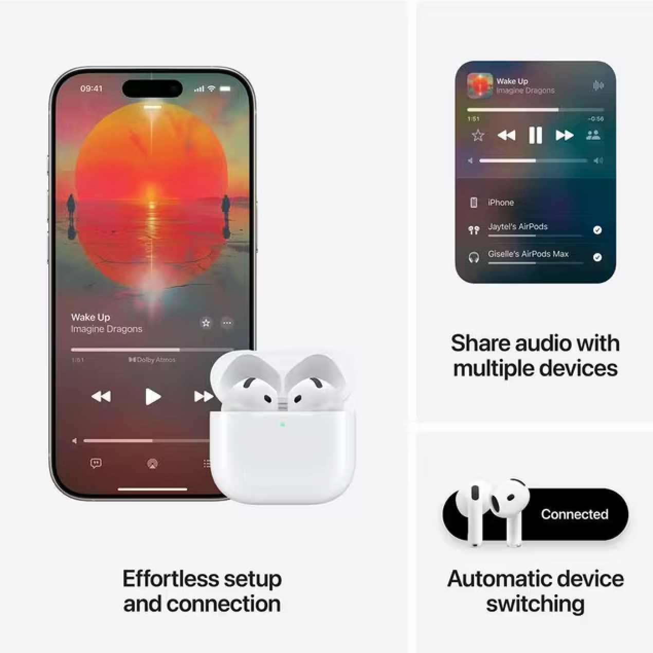 Apple AirPods 4th Gen with Active Noise Cancellation - 12th Sep 25
