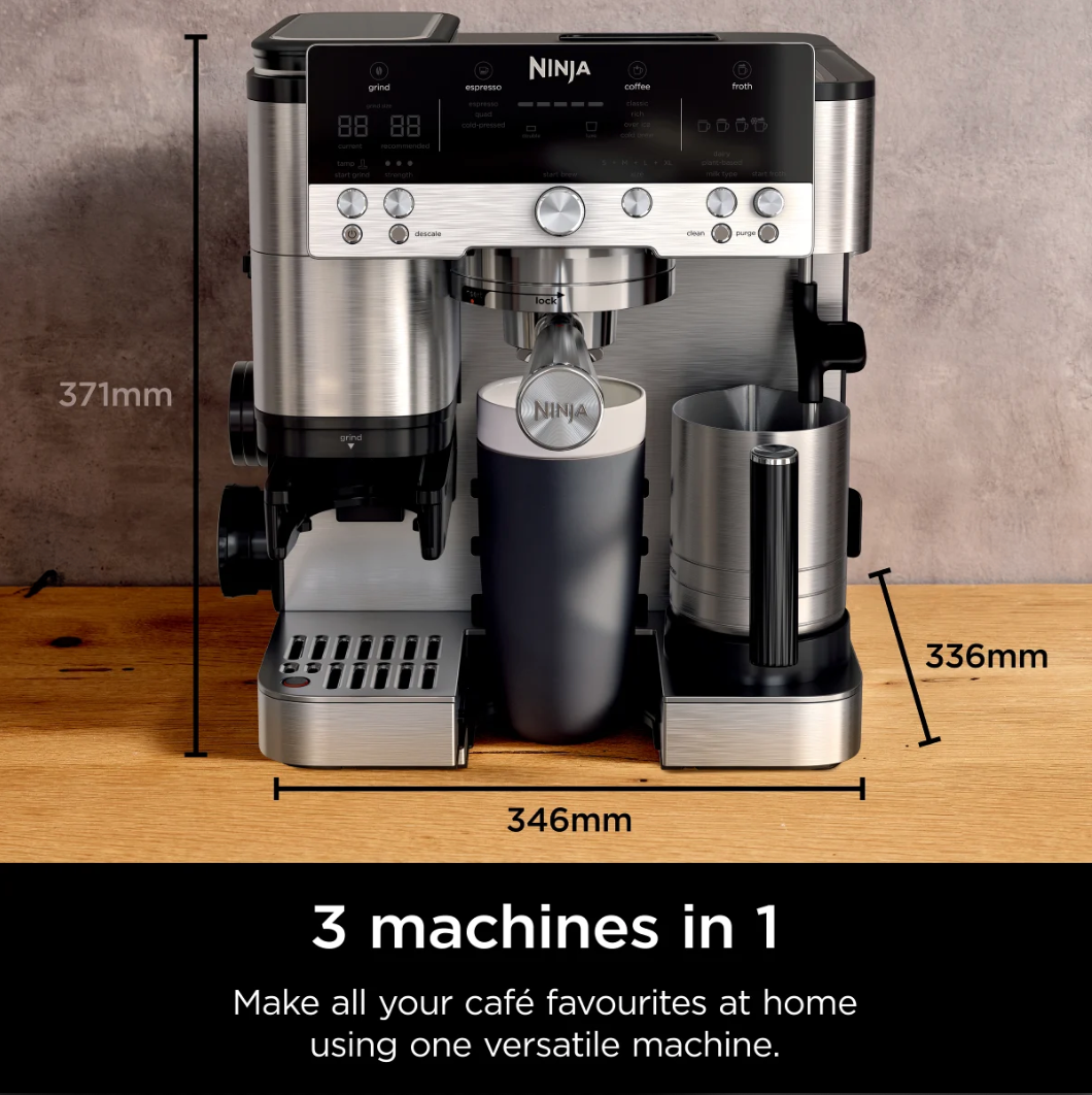 Ninja Luxe Café Premier Espresso Machine - 2nd Sep 25