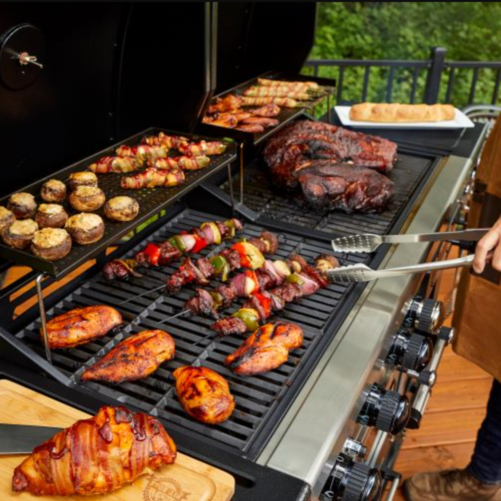 Pit Boss Memphis Ultimate Gas Charcoal Combo Grill with Smoker