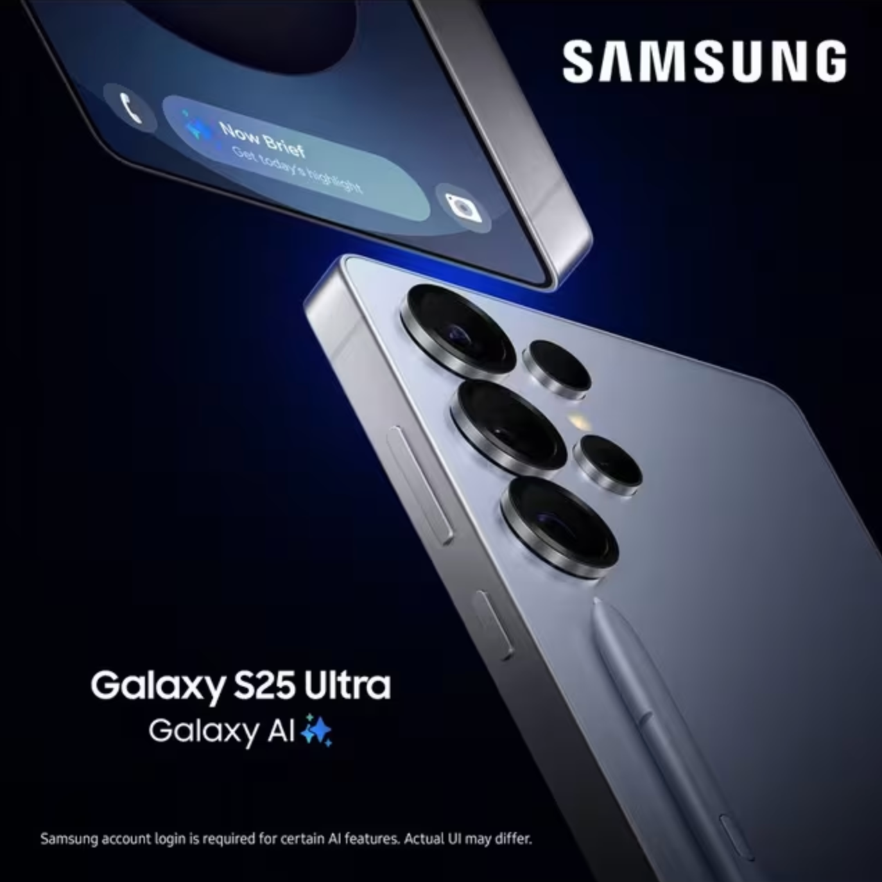 Samsung Galaxy S25 Ultra with Bluetooth S Pen