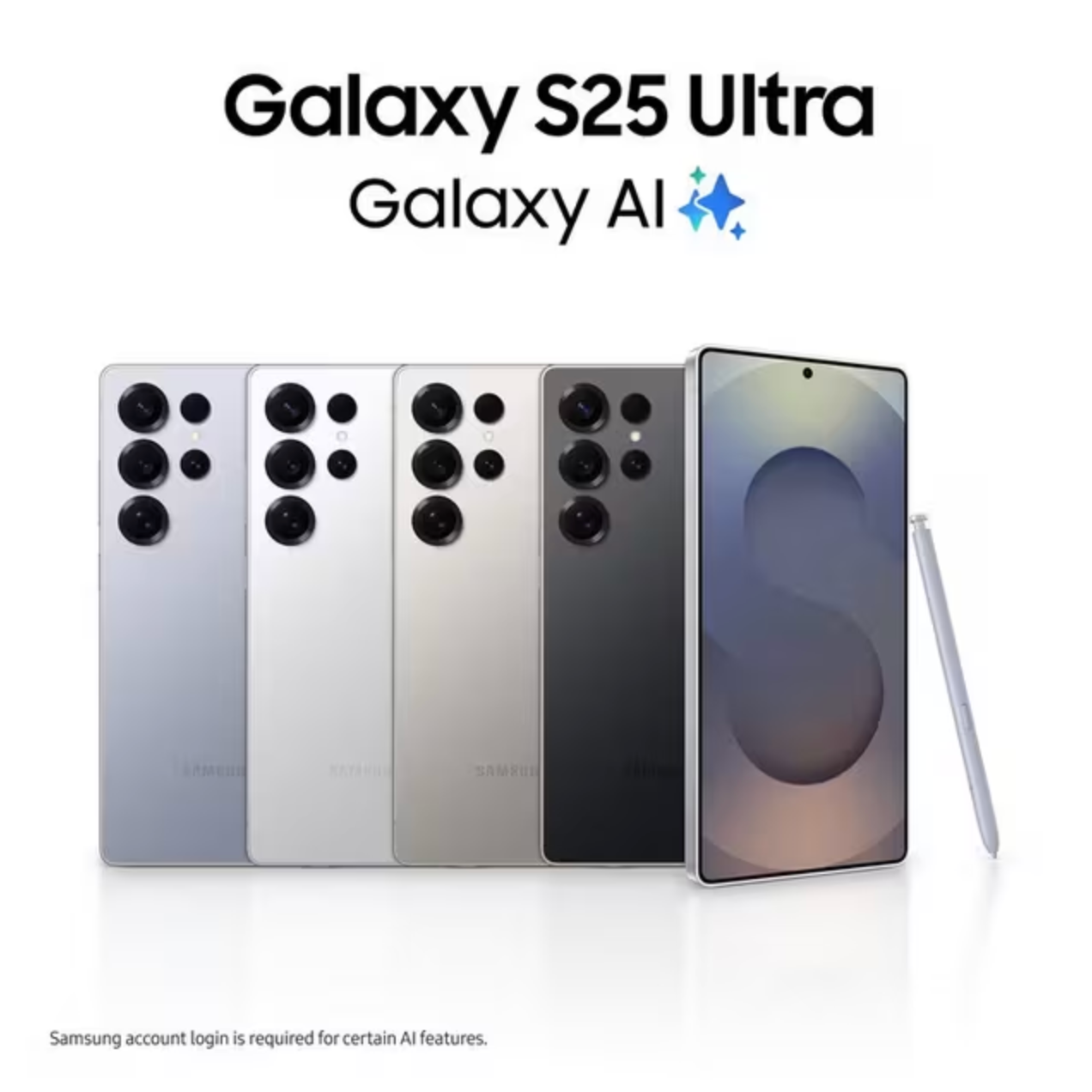 Samsung Galaxy S25 Ultra with Bluetooth S Pen