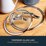 Ninja Ceramic 5-Piece Pan Set and Knife Block