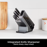 Ninja Ceramic 5-Piece Pan Set and Knife Block