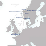 Luxury 7-Night Norwegian Fjords Cruise for 2