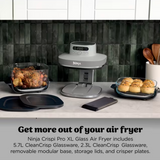 Ninja CRISPi PRO 7-in-1 Glass Air Fryer - Any Colour*